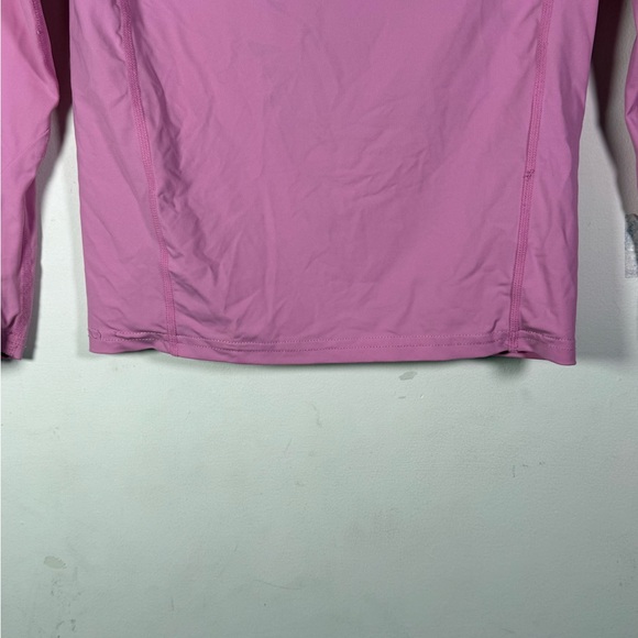 Zaclotre‎ Child Mauve V Neck Long Sleeve Sun Hoodie Rash Guard Top Size 120 - Picture 6 of 14